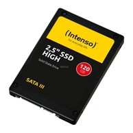 INTENSO SSD disk 120GB High, SATA3, 2.5", maks do 520/480 MB/s